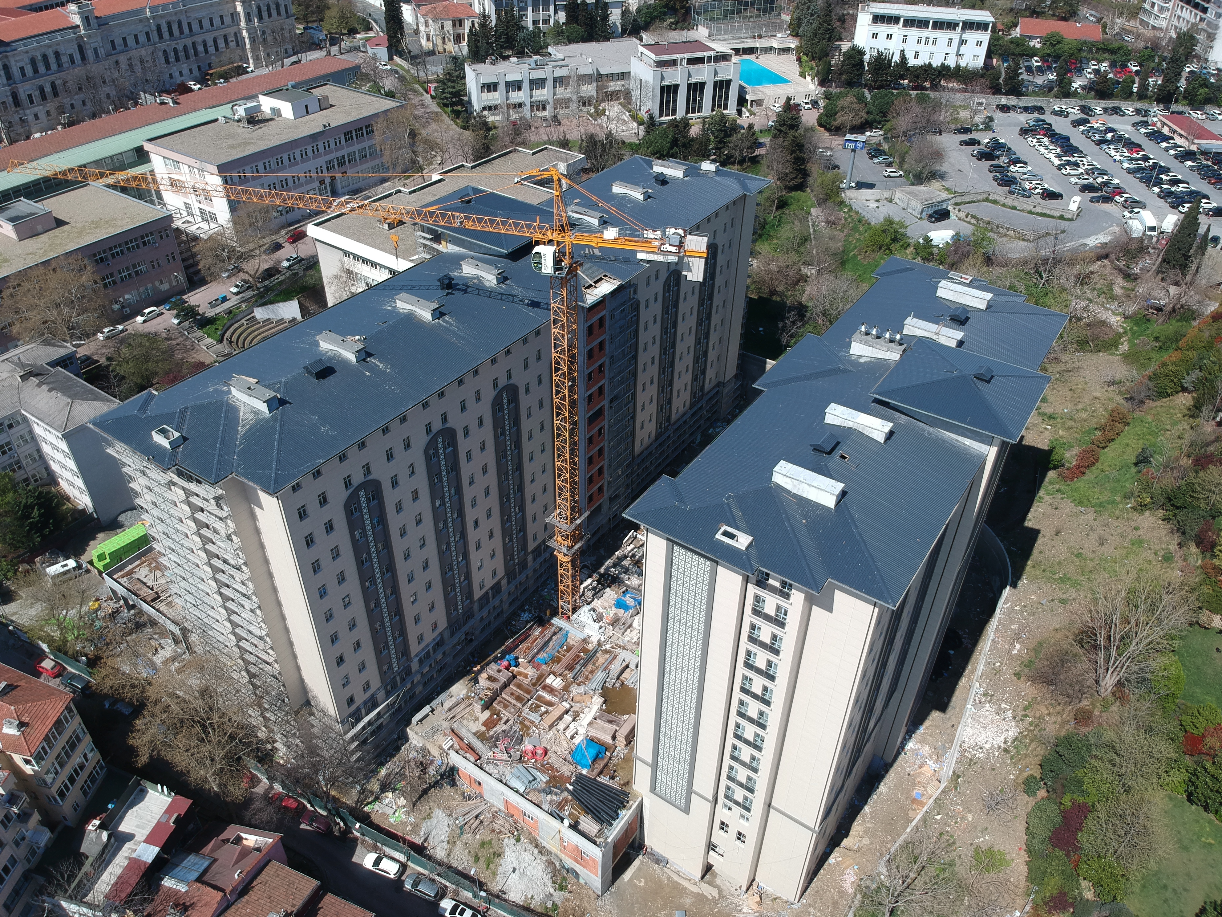 İSTANBUL BEŞİKTAŞ 2000 KİŞİLİK ÖĞRENCİ YURDU